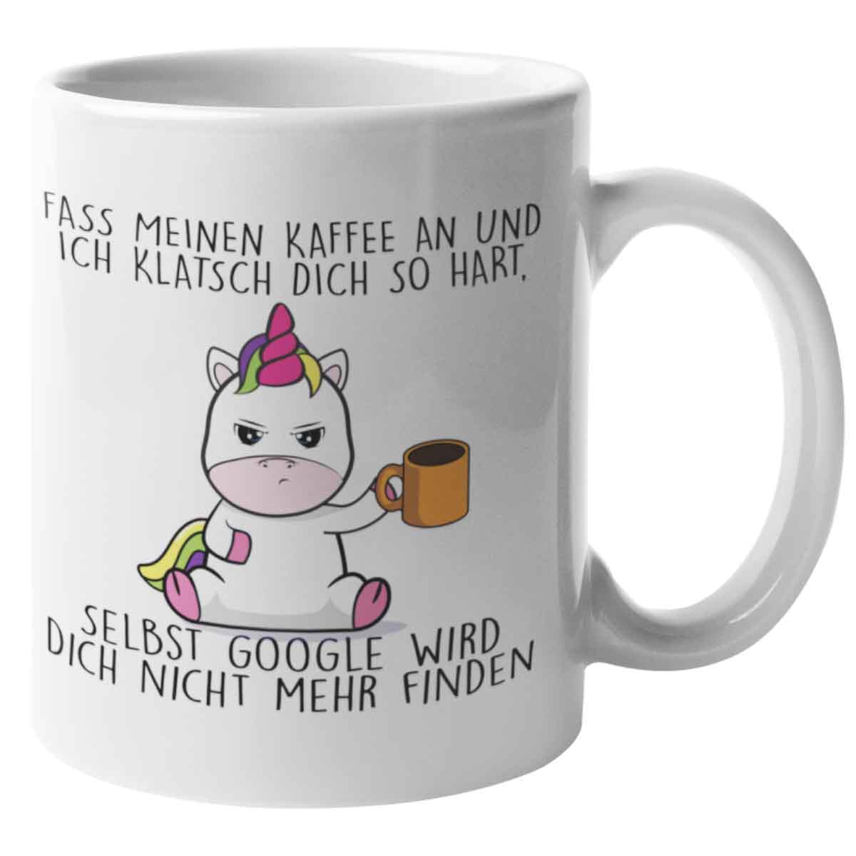 Google Cute Einhorn - Tasse