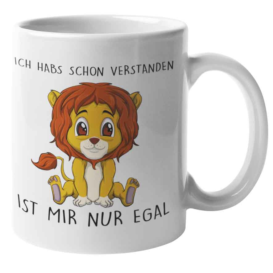 Verstanden Löwe - Tasse
