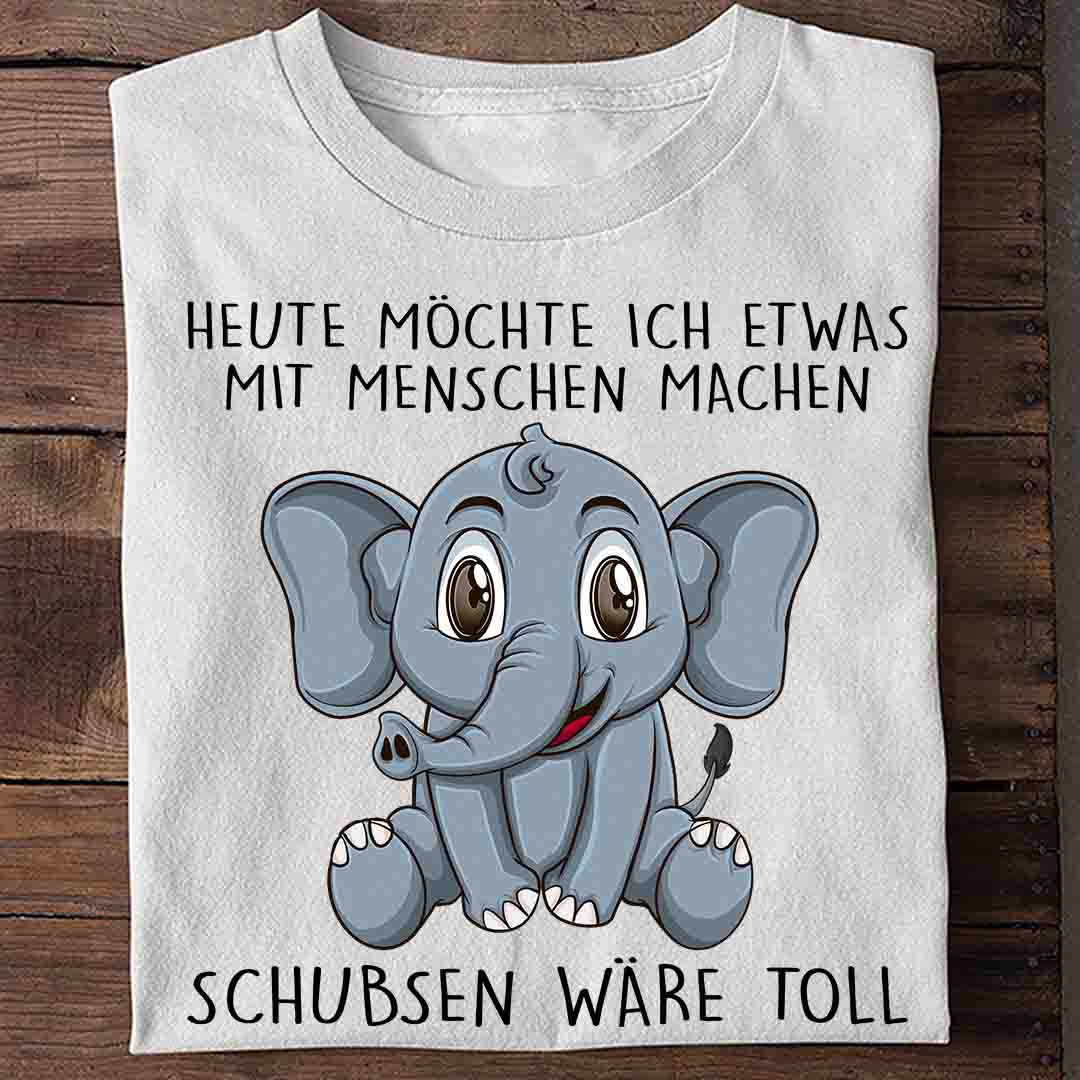 Schubsen Elefant - Shirt Unisex