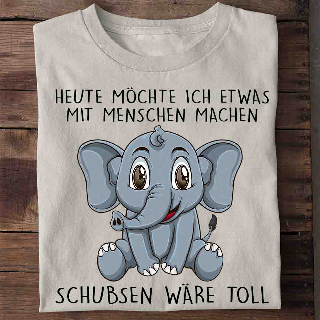 Schubsen Elefant - Shirt Unisex