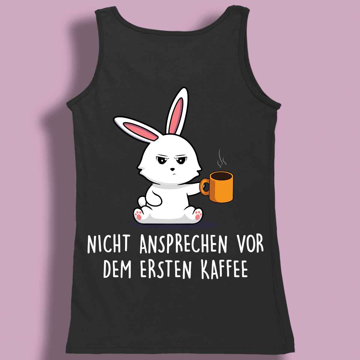 Ansprechen Bunny - Premium Tanktop Rückendruck Damen
