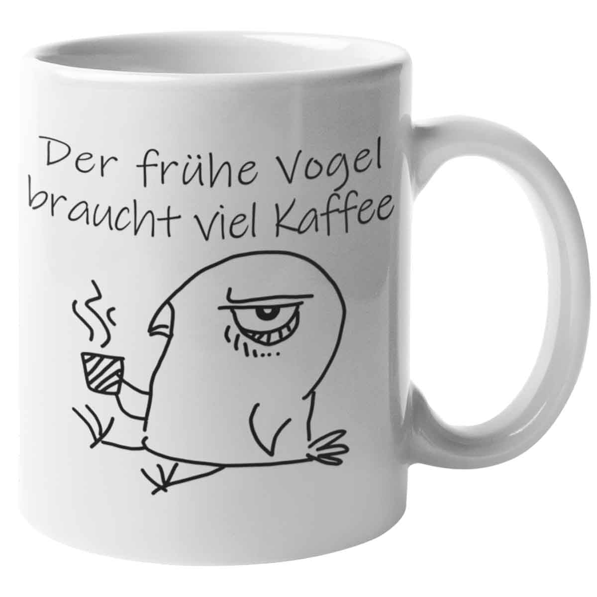 Frühe Vogel - Tasse