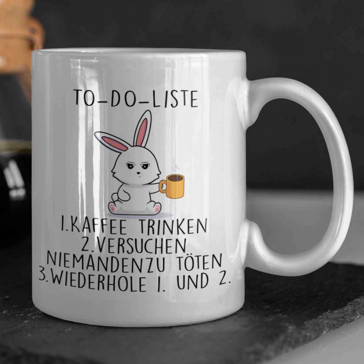 To-Do Bunny - Tasse