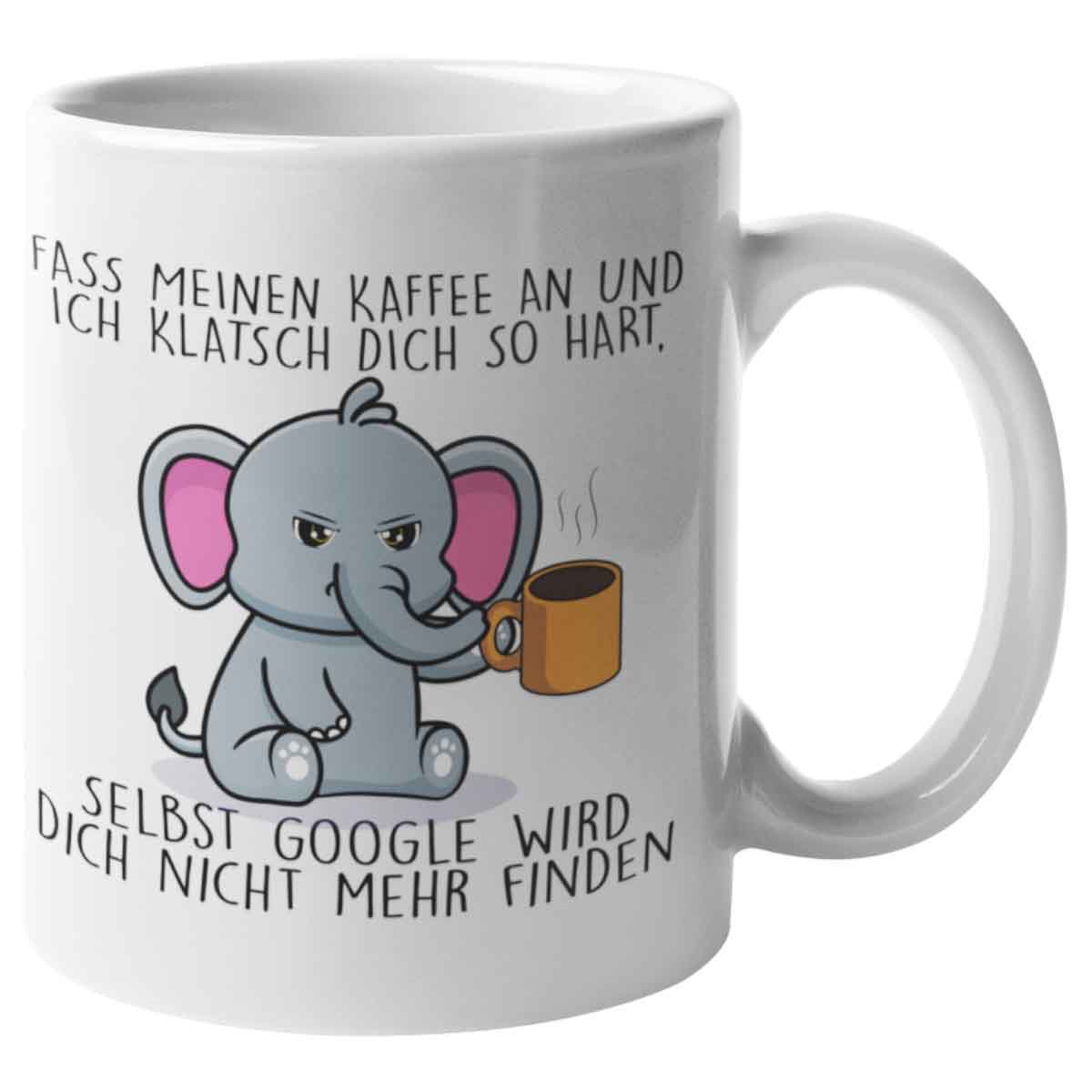 Google Cute Elefant - Tasse