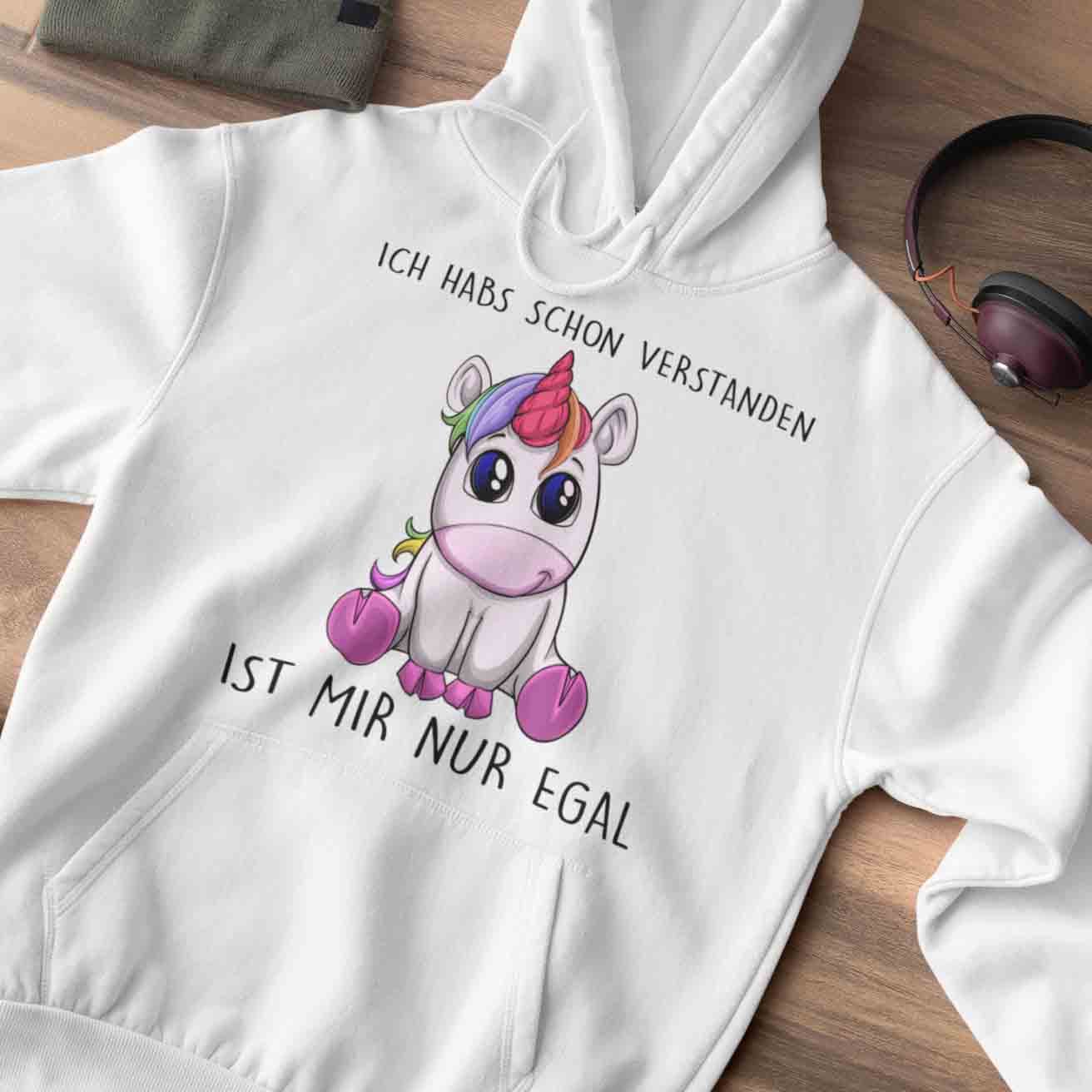 Verstanden Einhorn - Hoodie Unisex