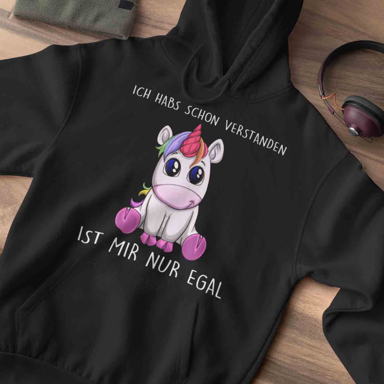 Verstanden Einhorn - Hoodie Unisex