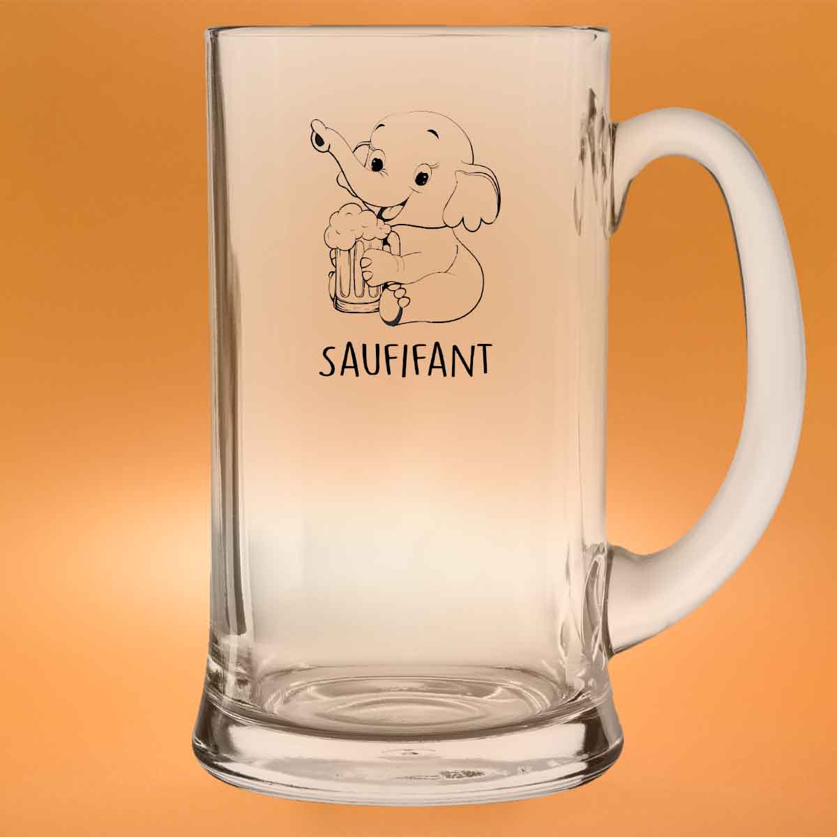 Saufifantchen - Bierglas
