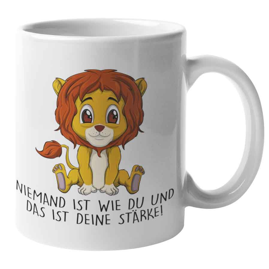 Stärke Löwe - Tasse