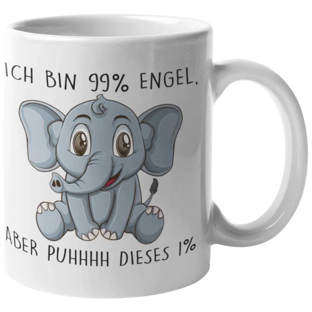 Engel Elefant - Tasse