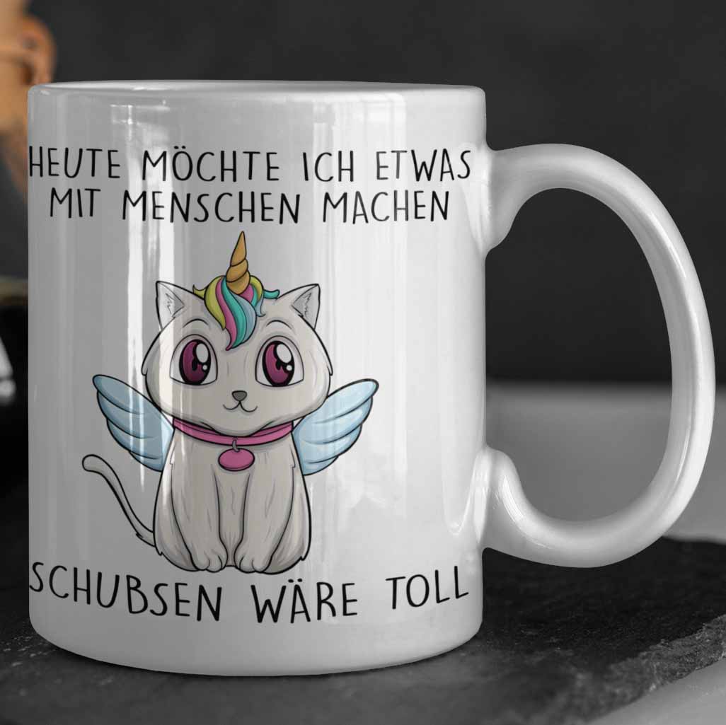 Schubsen Caticorn - Tasse