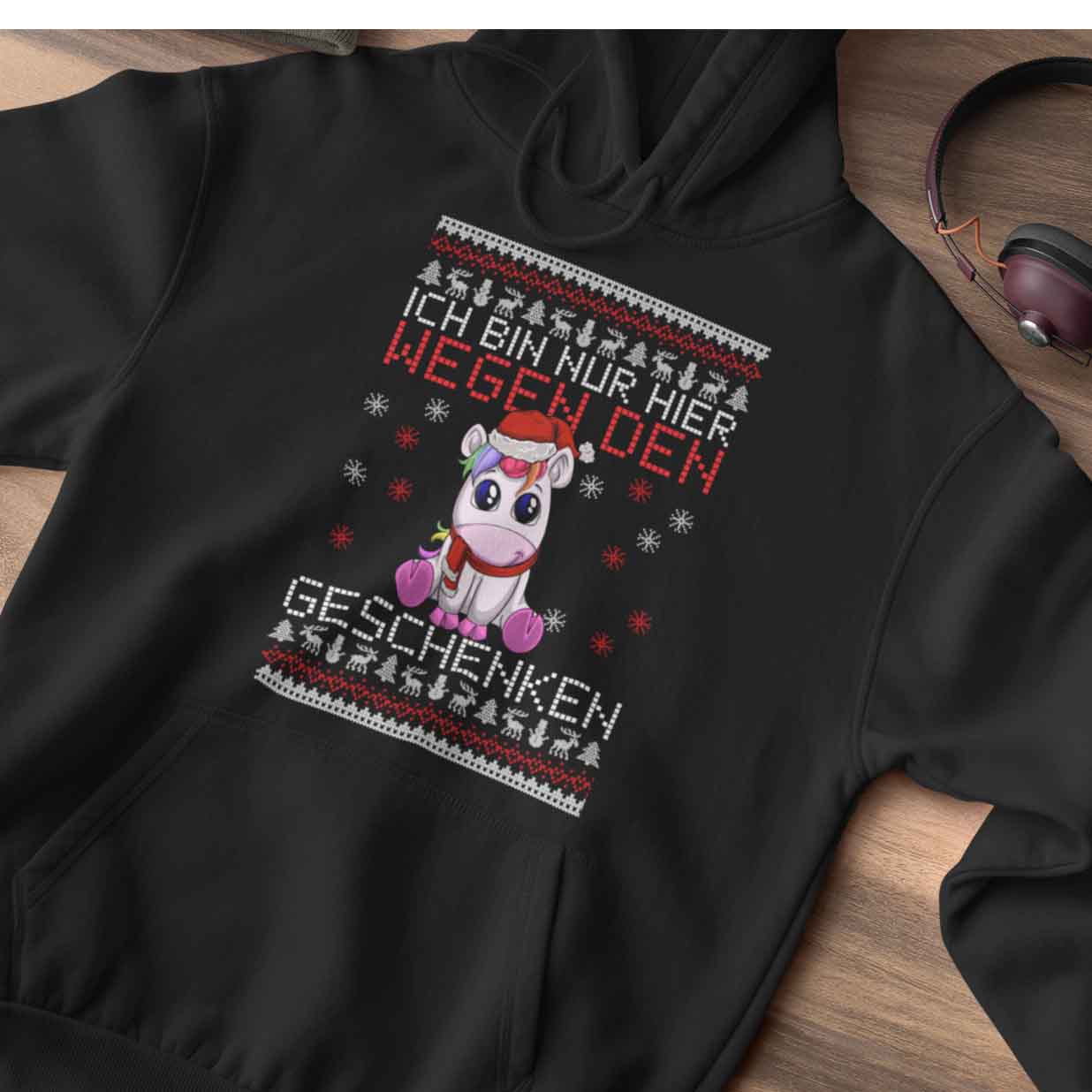 Geschenkgrund Einhorn - Hoodie Unisex