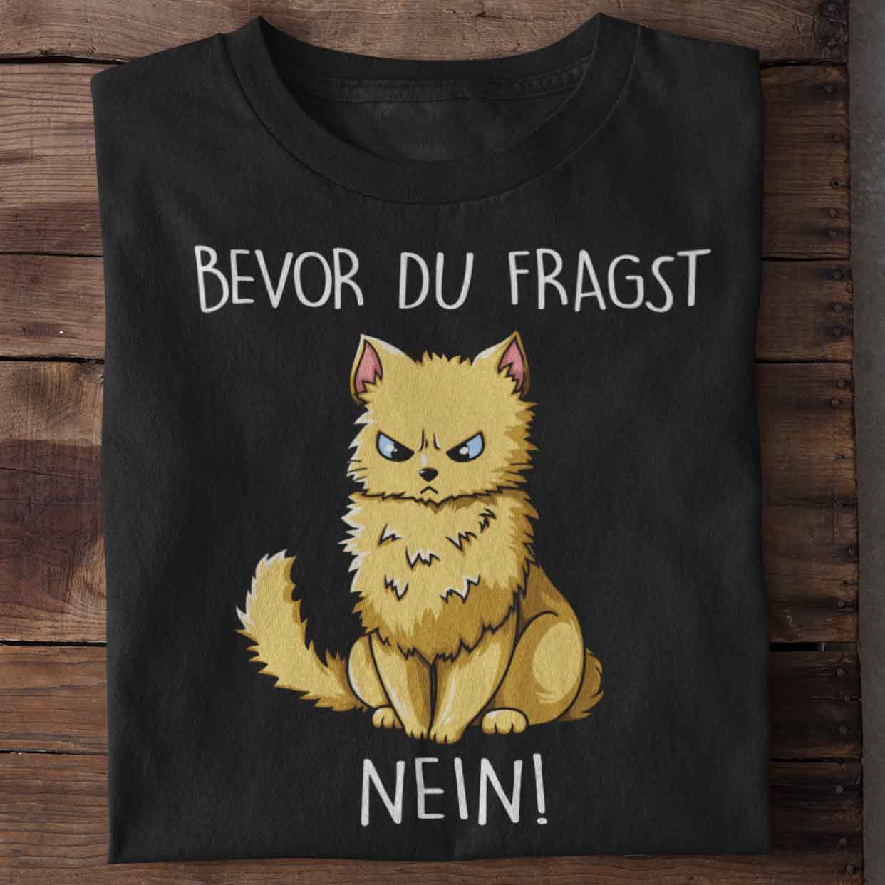 Fragen Katze 2 - Shirt