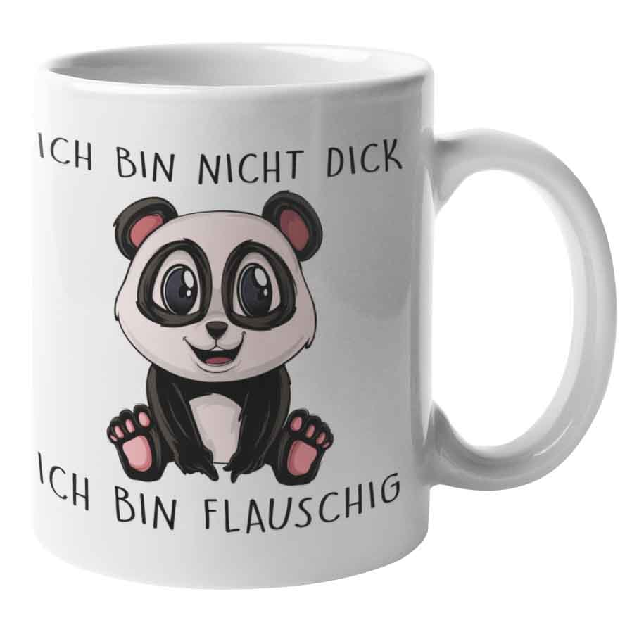 Flauschig Panda - Tasse