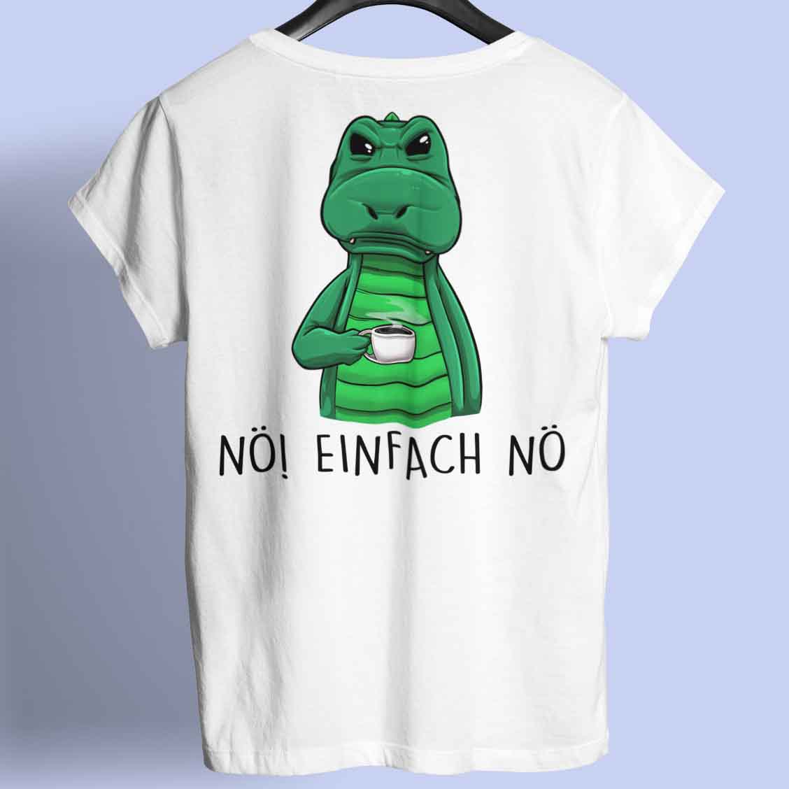 Nö! Dino - Shirt Rückendruck