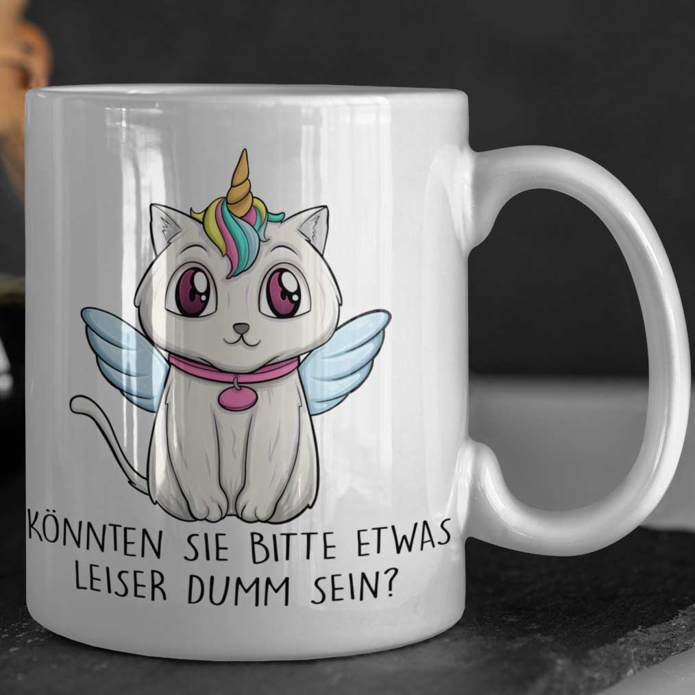 Leise Caticorn - Tasse