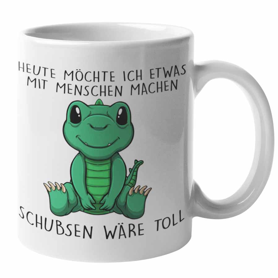 Schubsen Dinosaurier - Tasse