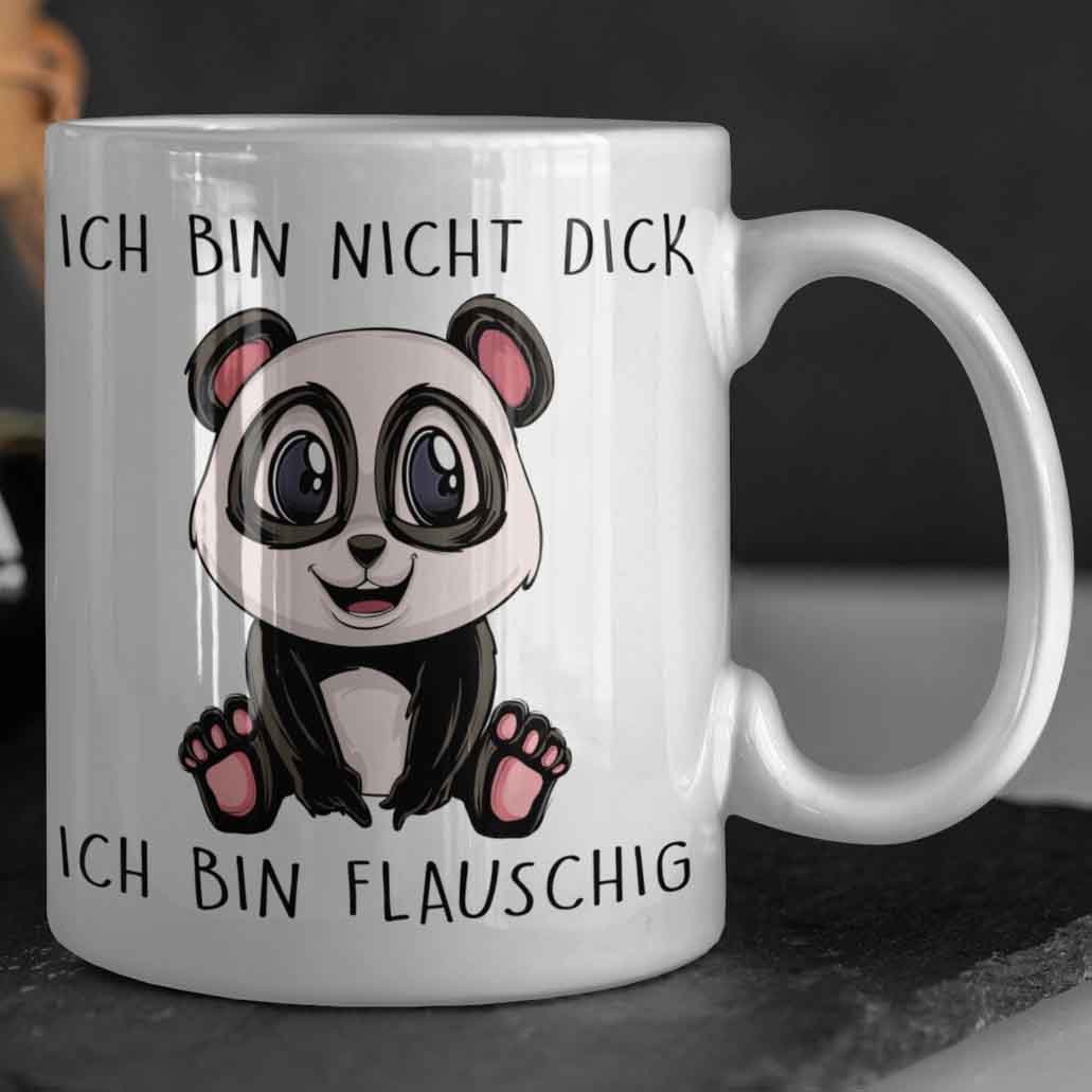 Flauschig Panda - Tasse