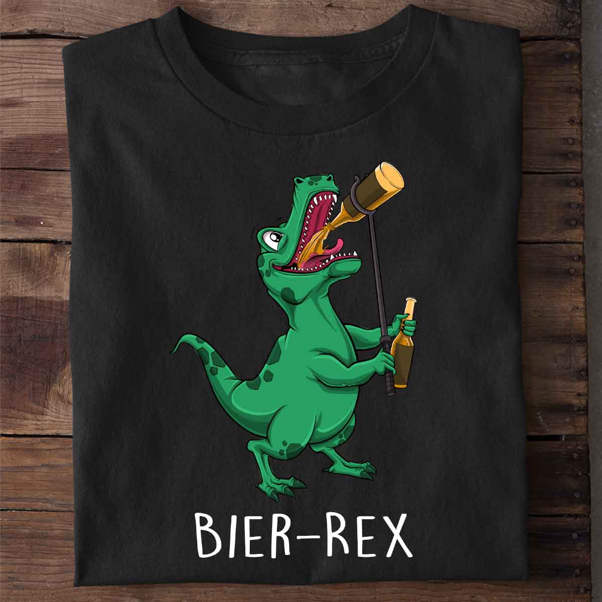 Bier-Rex T-Rex - Shirt Unisex