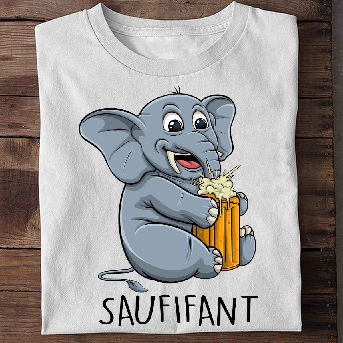 Saufifant Bierlefant - Shirt Unisex