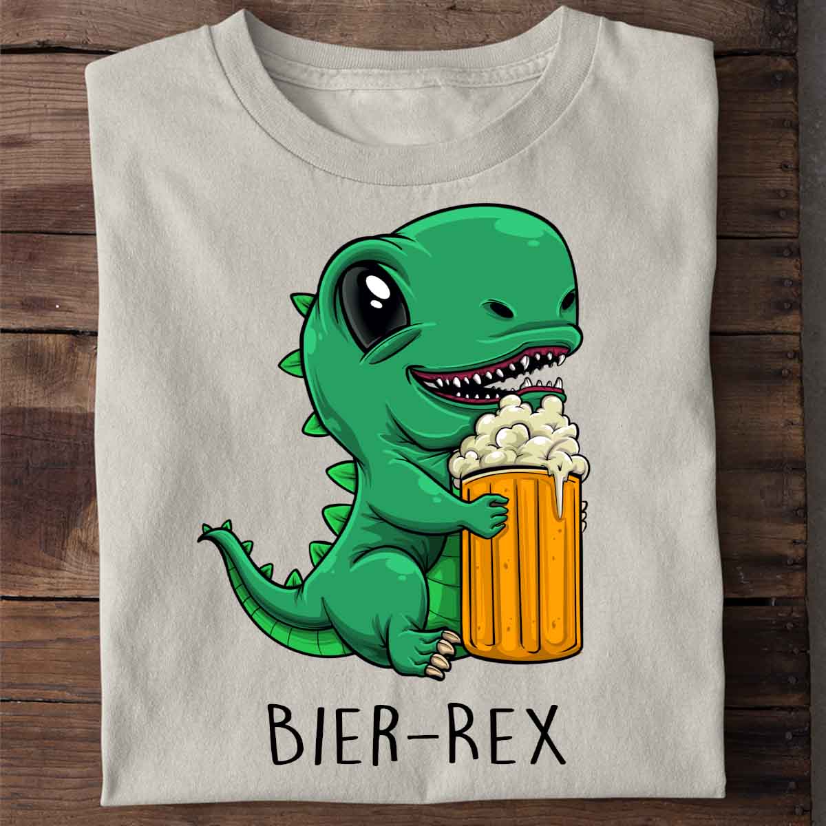 Bier-Rex Dino - Shirt Unisex