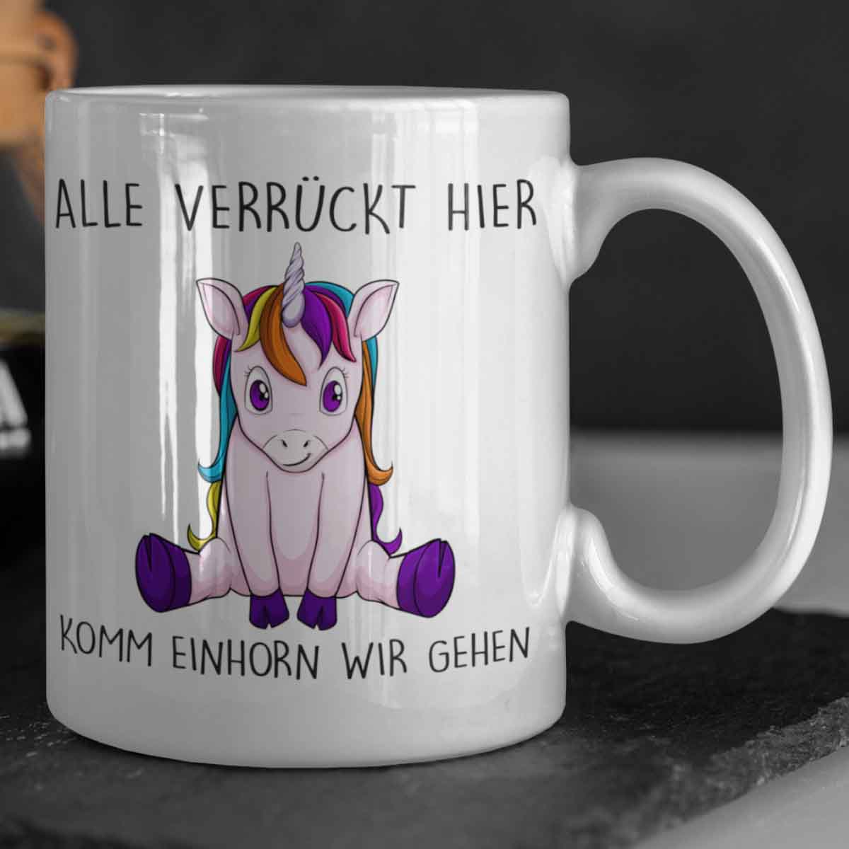 Komm Einhorn 2 - Tasse