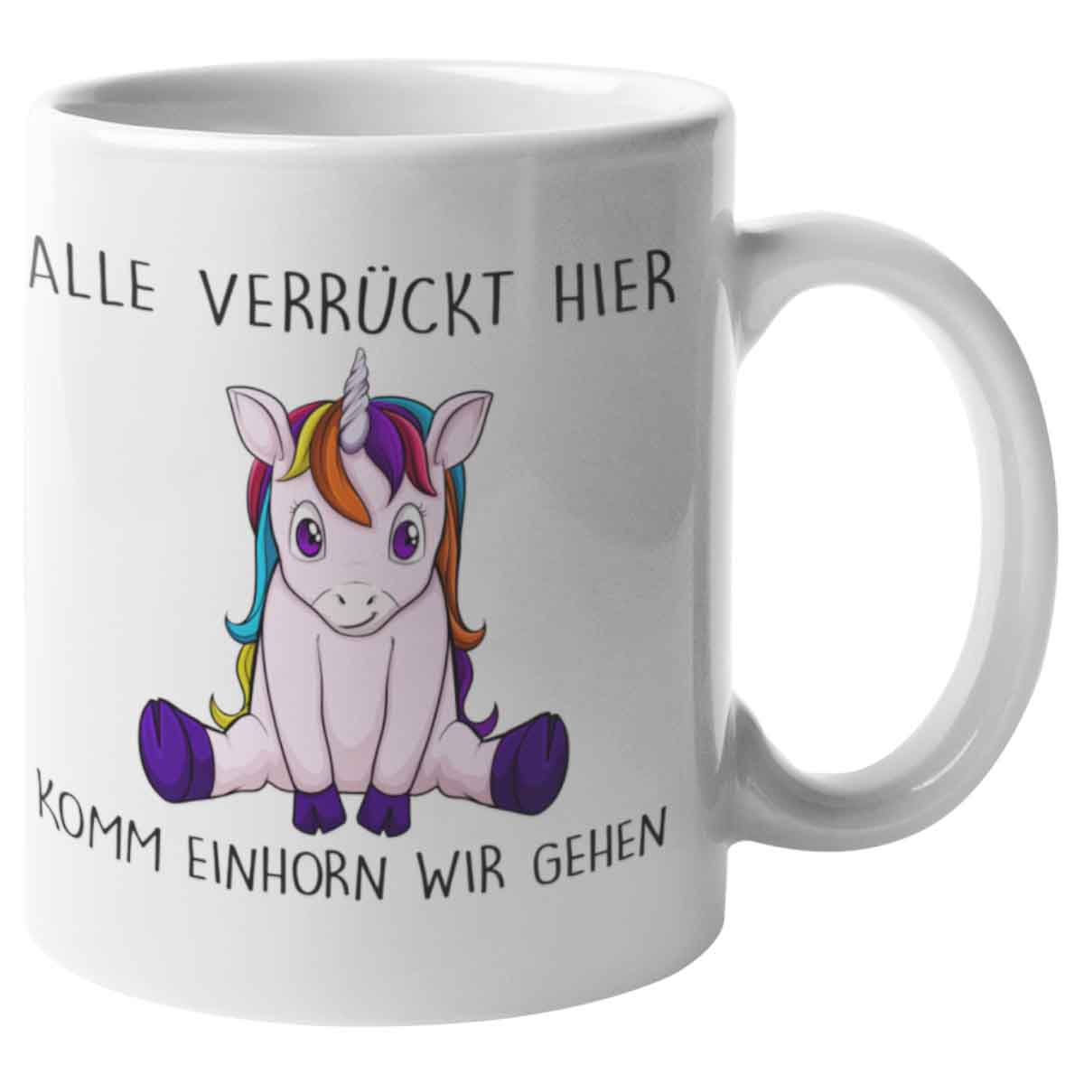 Komm Einhorn 2 - Tasse