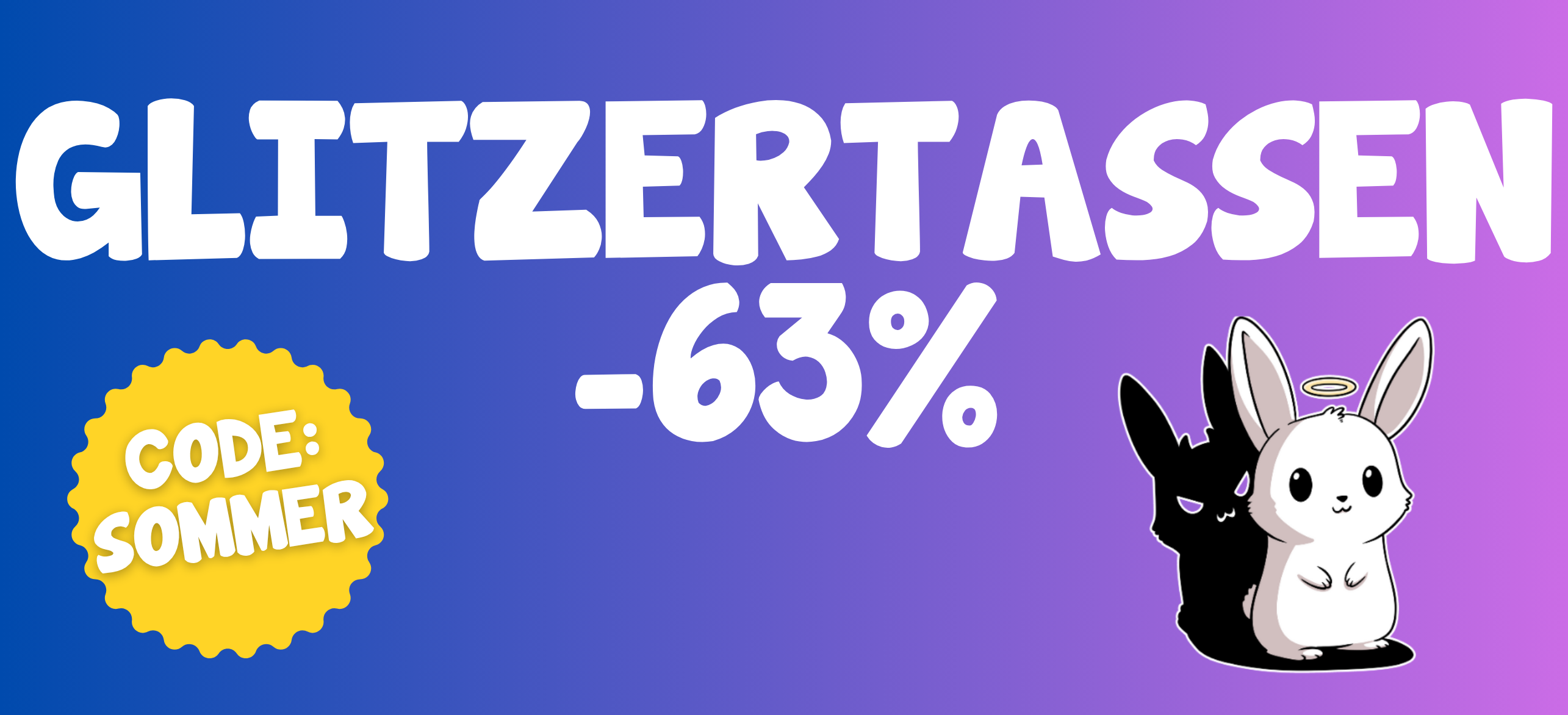 Glitzer-Tasse