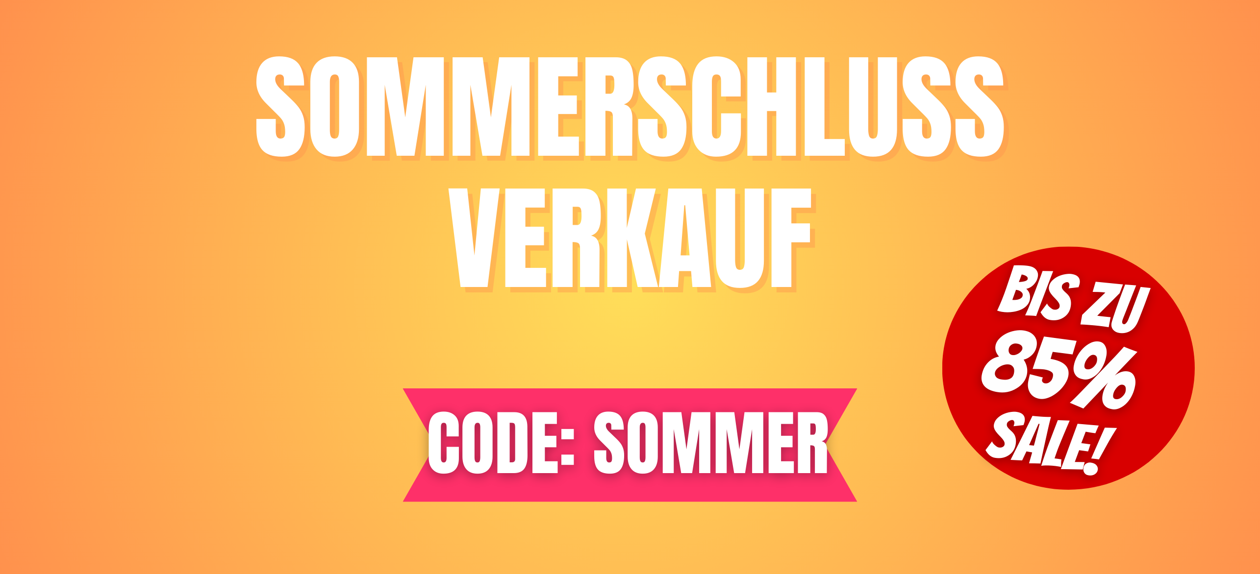Sommerschlussverkauf 25