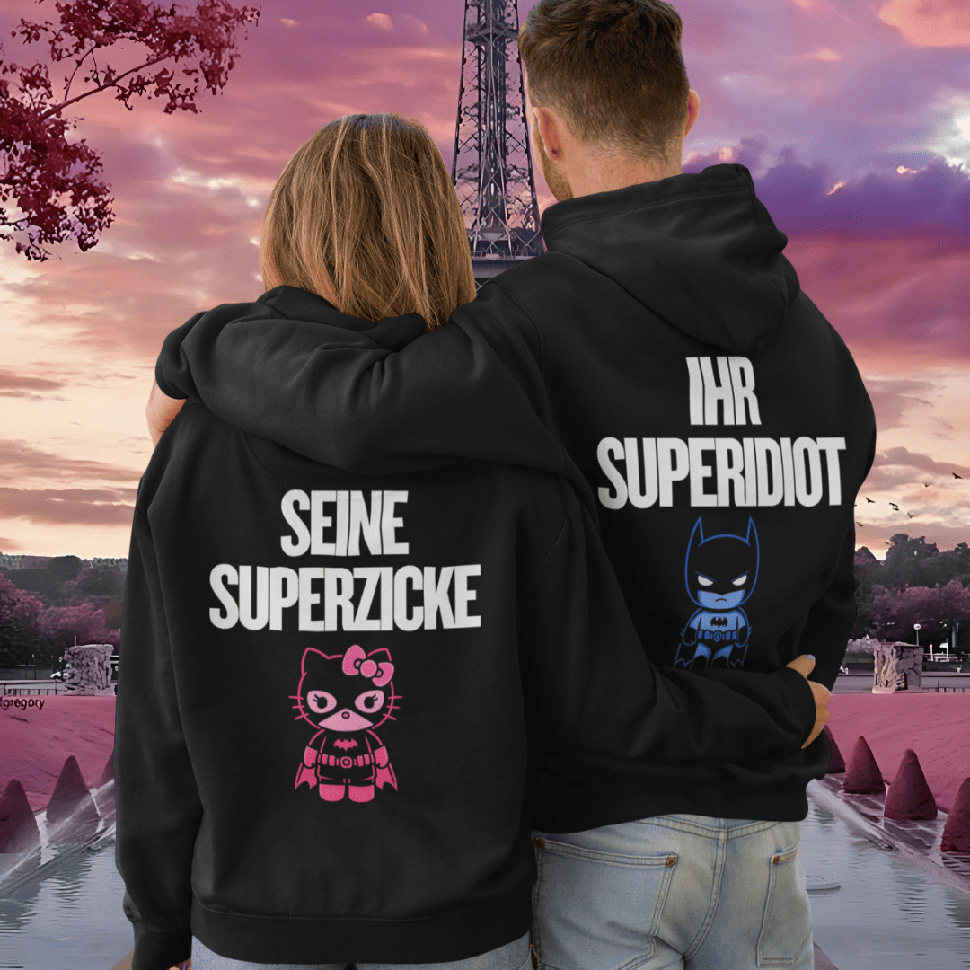 Superhelden - Kuschel Hoodie Bündel
