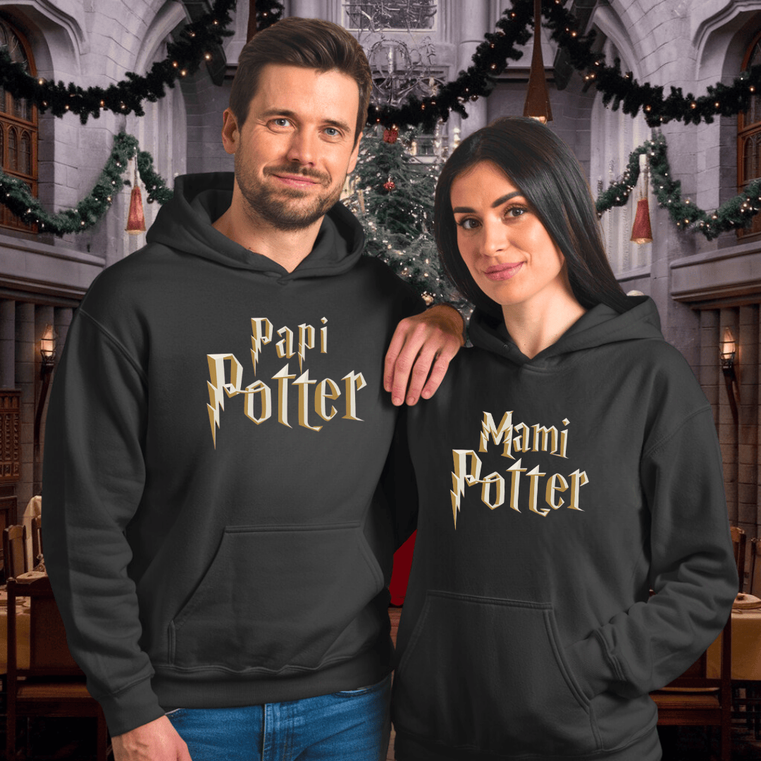 Mami & Papi Potter Kuschel Hoodies Bündel