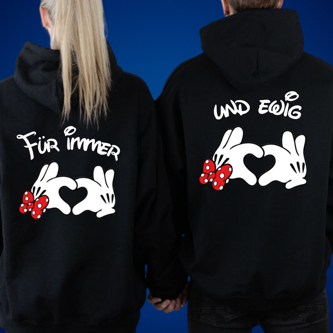 Für immer und ewig Kuschel Hoodie Bündel