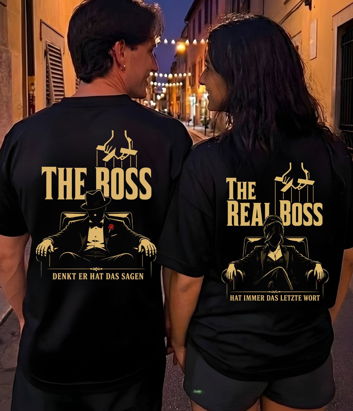 Boss & Real Boss - Shirt Couple Bündel