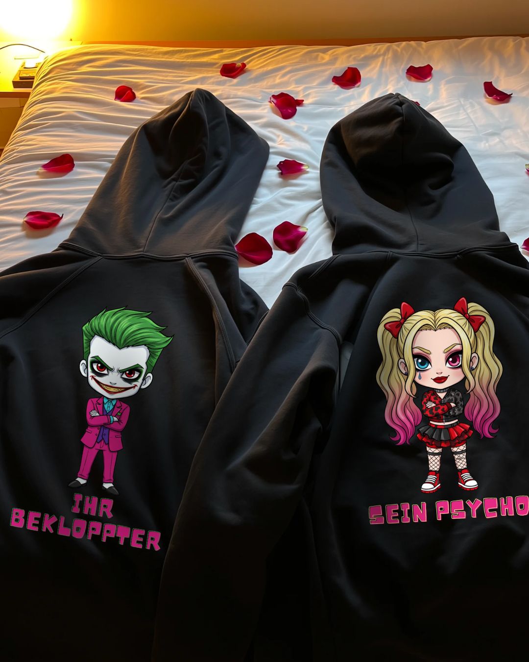 Bekloppter & Psycho - Kuschel Hoodie Bündel