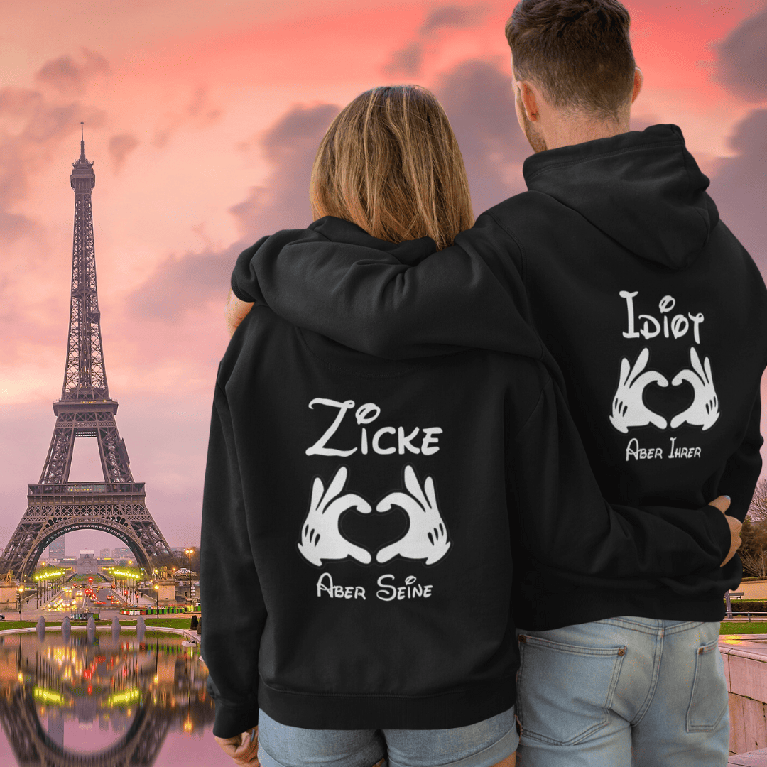 Zicke & Idiot Kuschel Hoodie Bündel