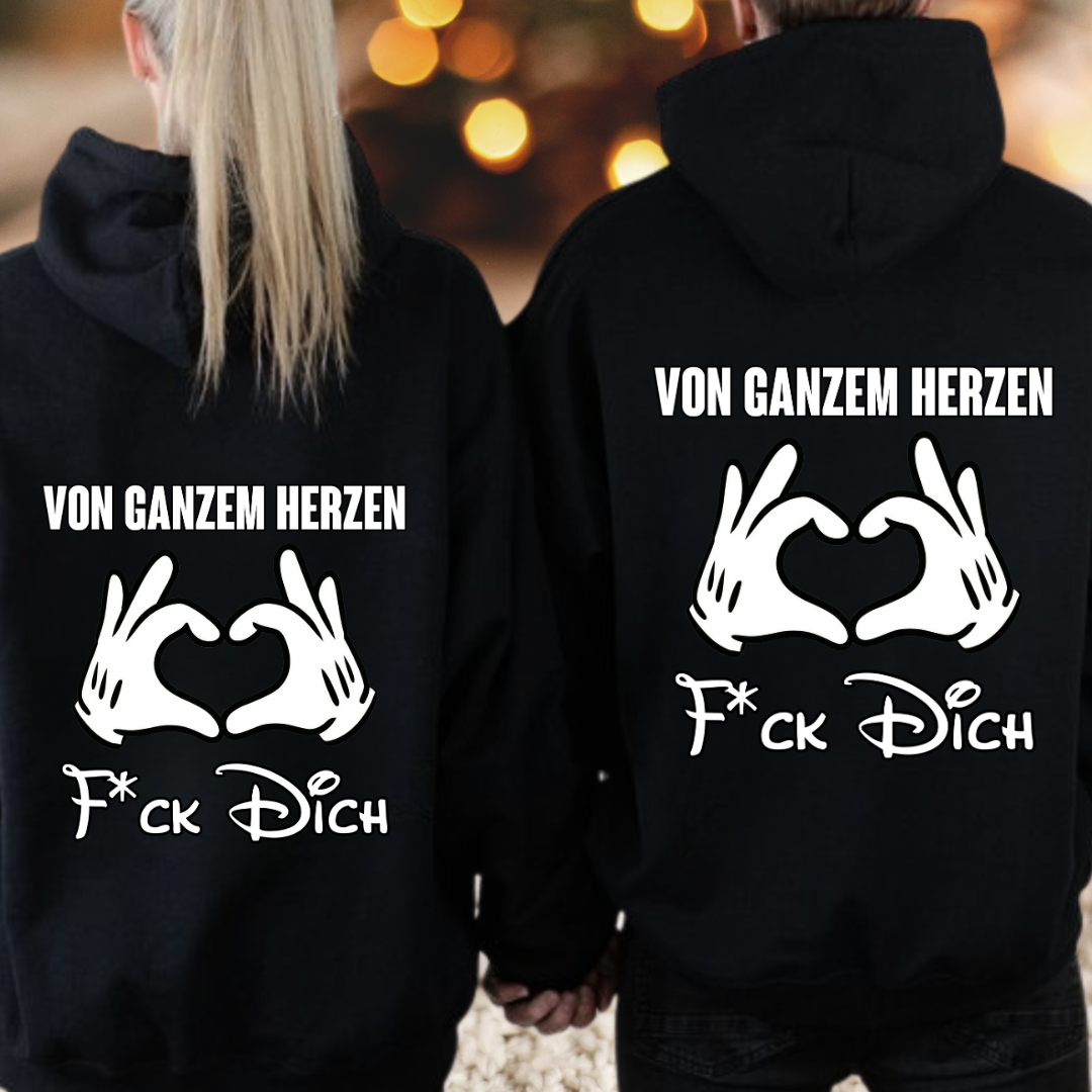 Von ganzem Herzen Kuschel Hoodies Bündel