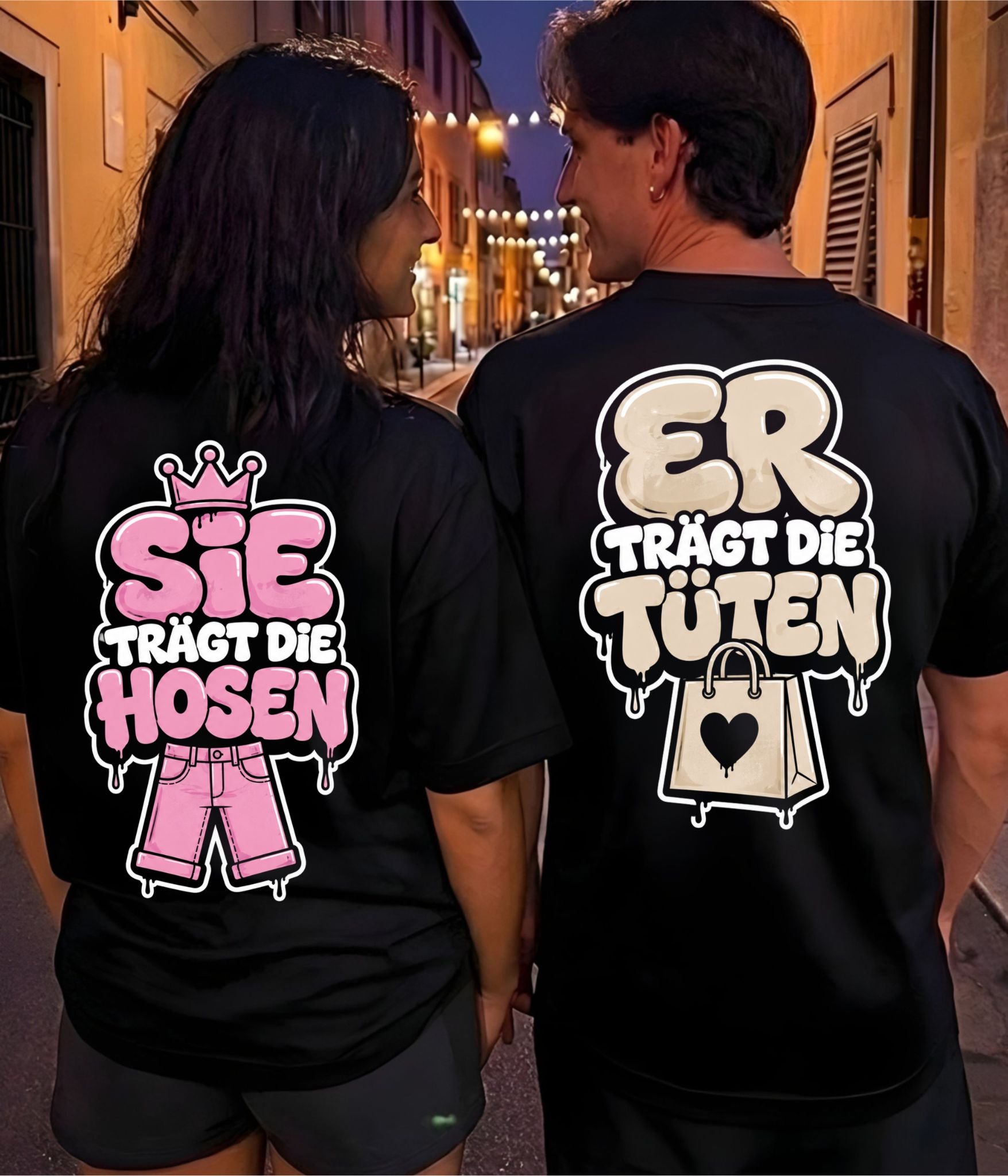 Hosen / Tüten - Shirt Couple Bündel