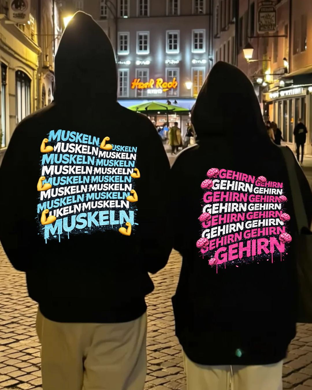 Muskeln / Gerhin - Kuschel Hoodie Bündel