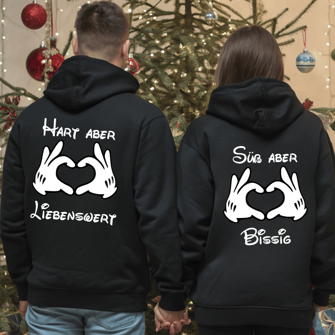 Bissig & Liebenswert Kuschel Hoodies Bündel