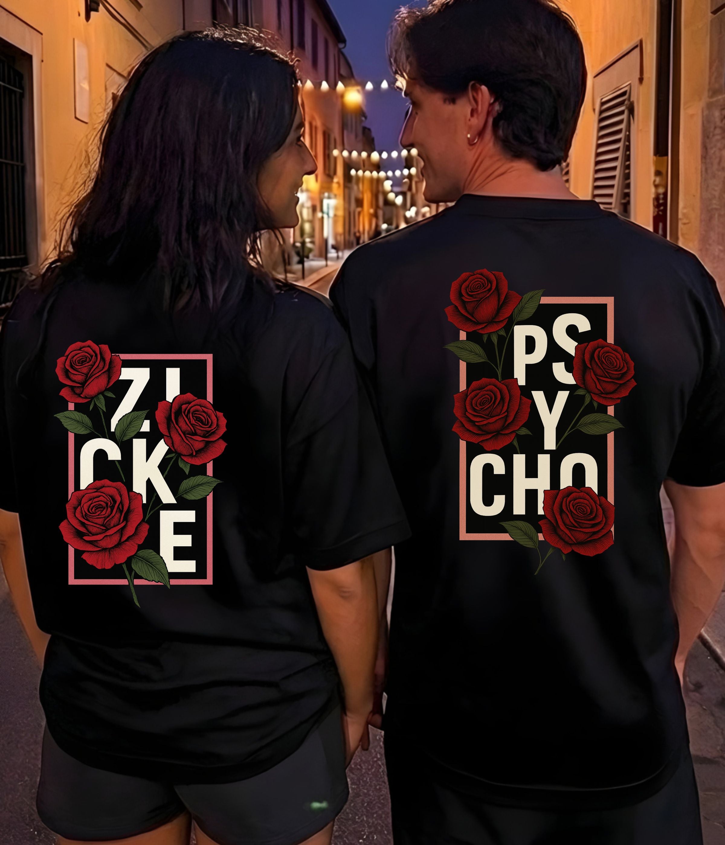 Zicke/Psycho - Shirt Couple Bündel
