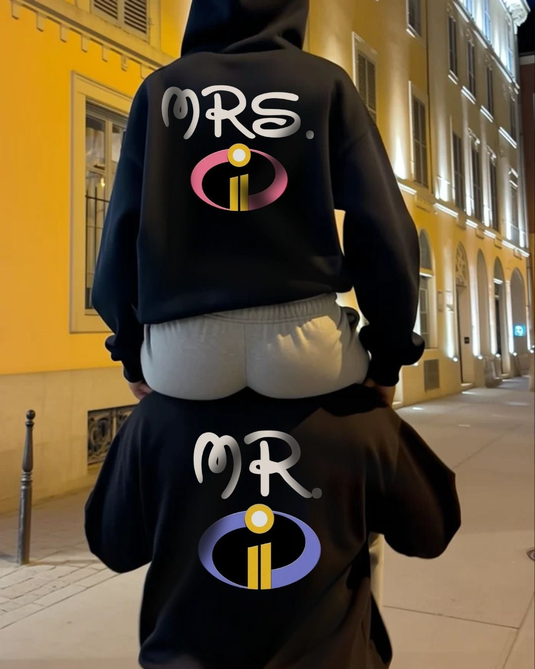 Mr. & Mrs. Unglaublichen Kuschel Hoodie Bündel