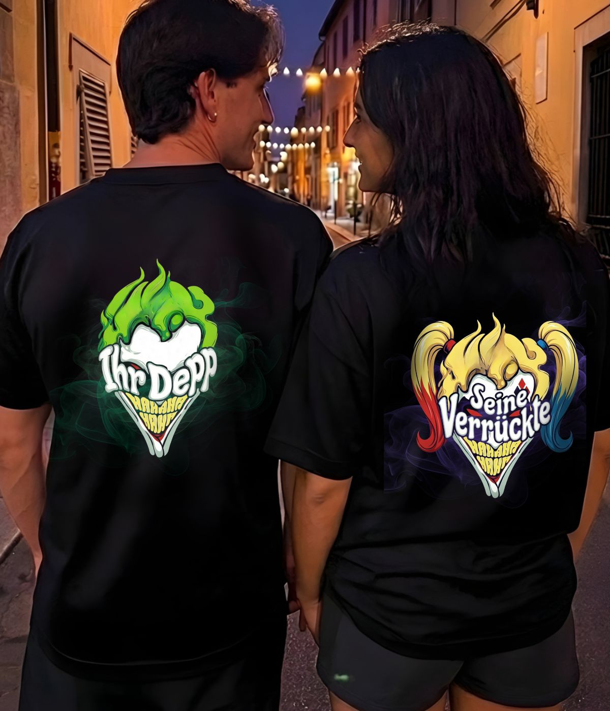 Depp & Verrückte - Shirt Couple Bündel