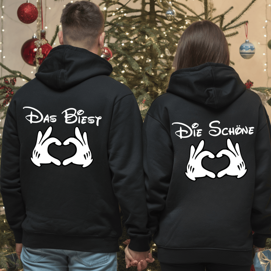 Die Schöne & das Biest Kuschel Hoodies Bündel