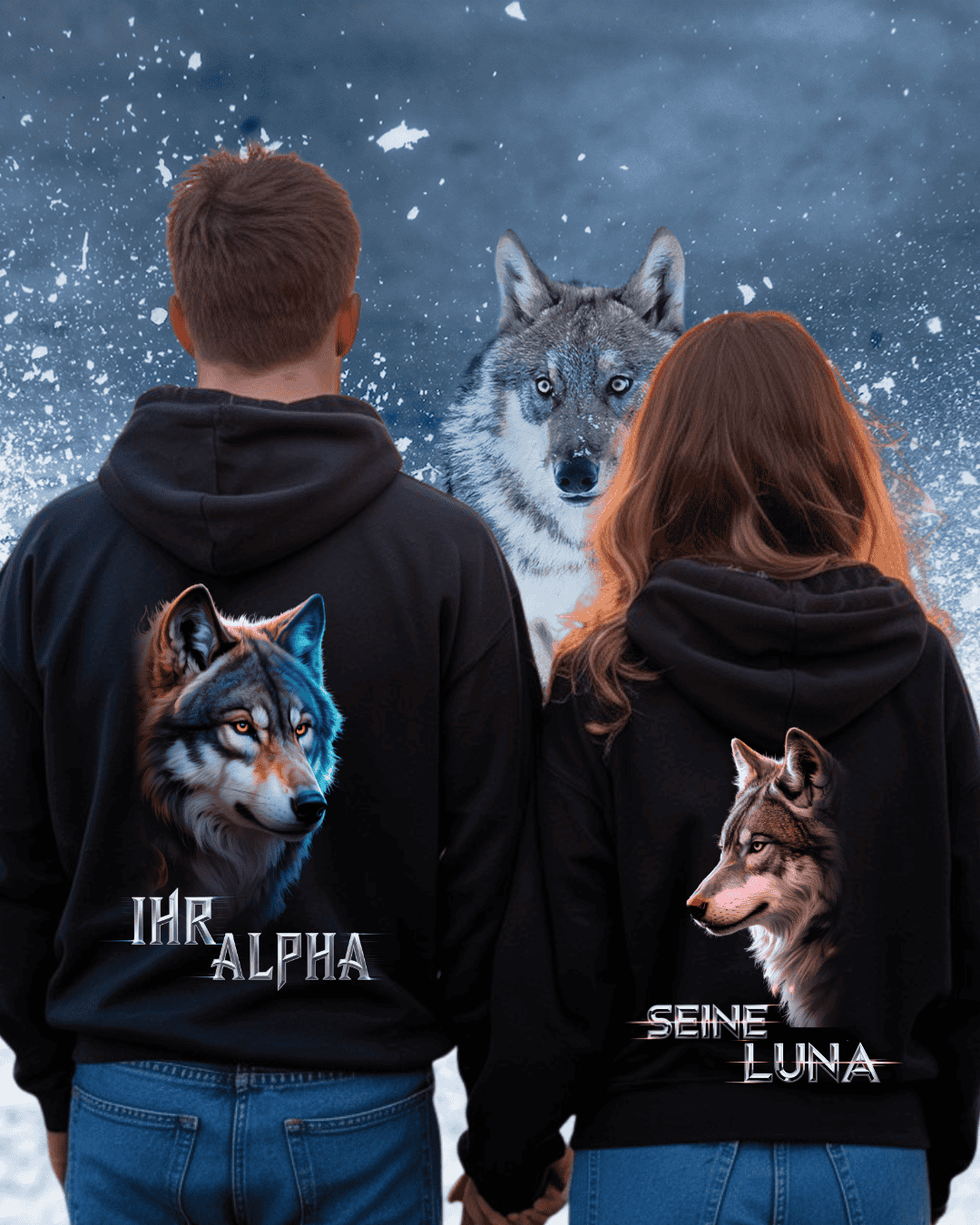 ALPHA & LUNA - Kuschel Hoodie Bündel