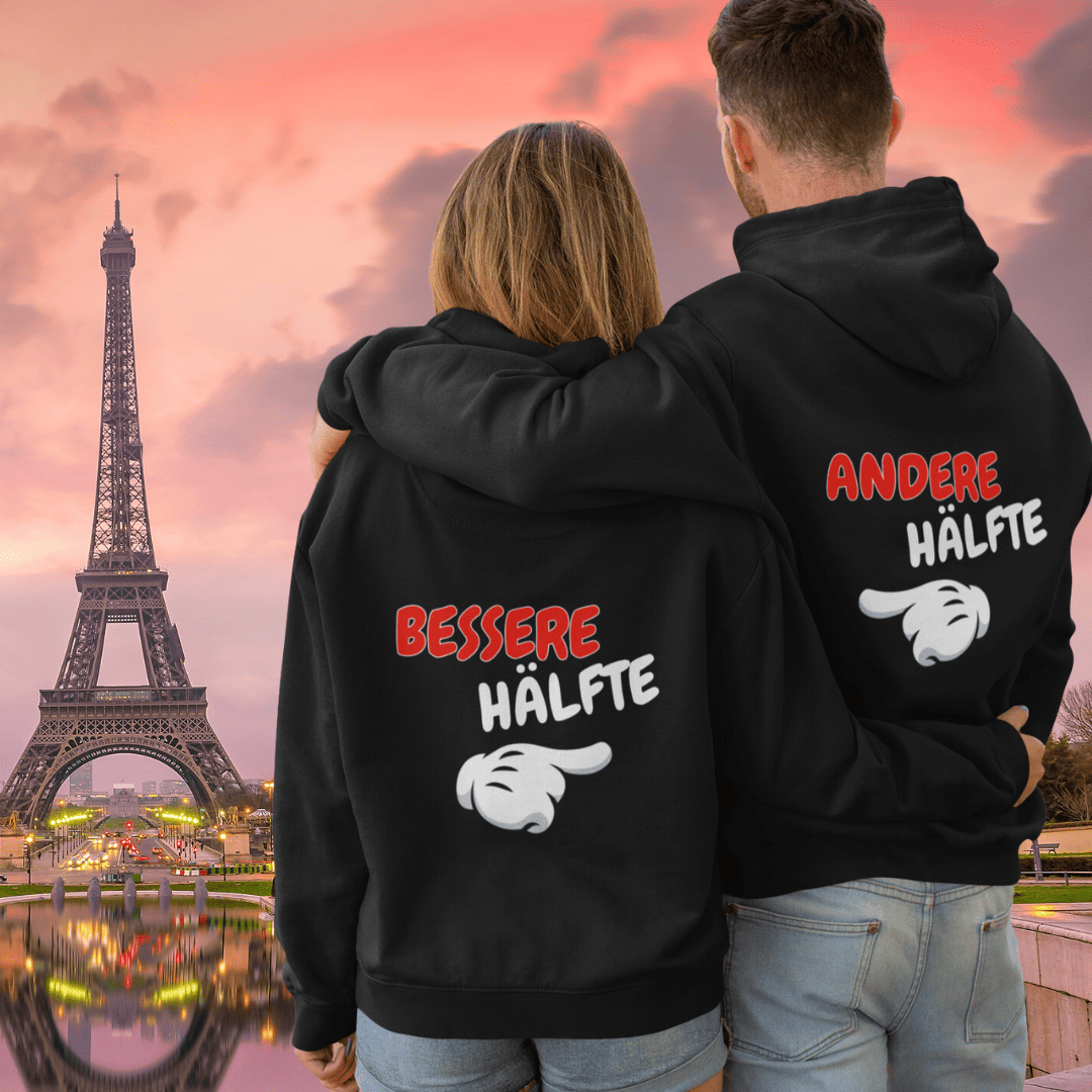 Bessere & andere Hälfte Kuschel Hoodie Bündel