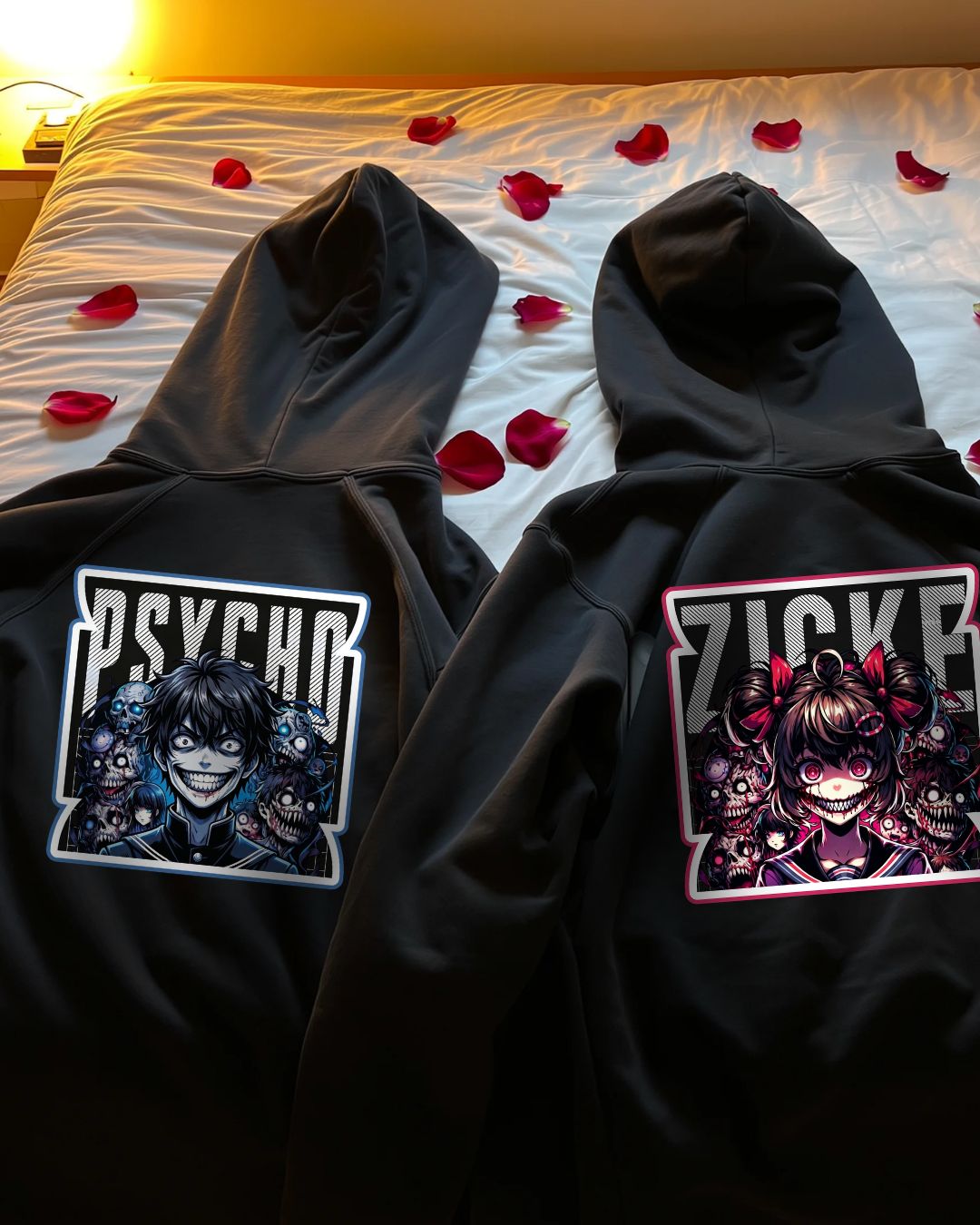 Psycho & Zicke - Kuschel Hoodie Bündel