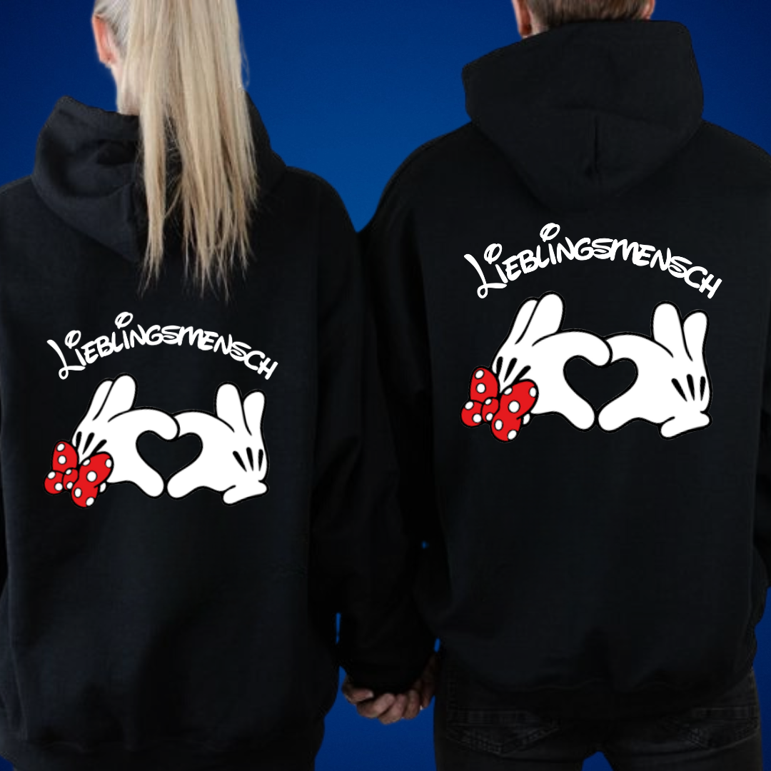 Kuschel Lieblingsmensch Hoodie Bündel