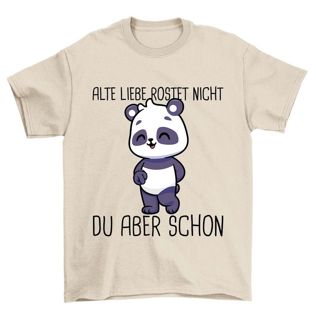 Alte Liebe Panda - Shirt Unisex