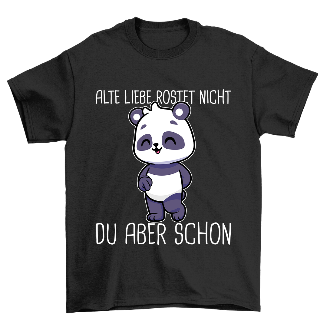 Alte Liebe Panda - Shirt Unisex