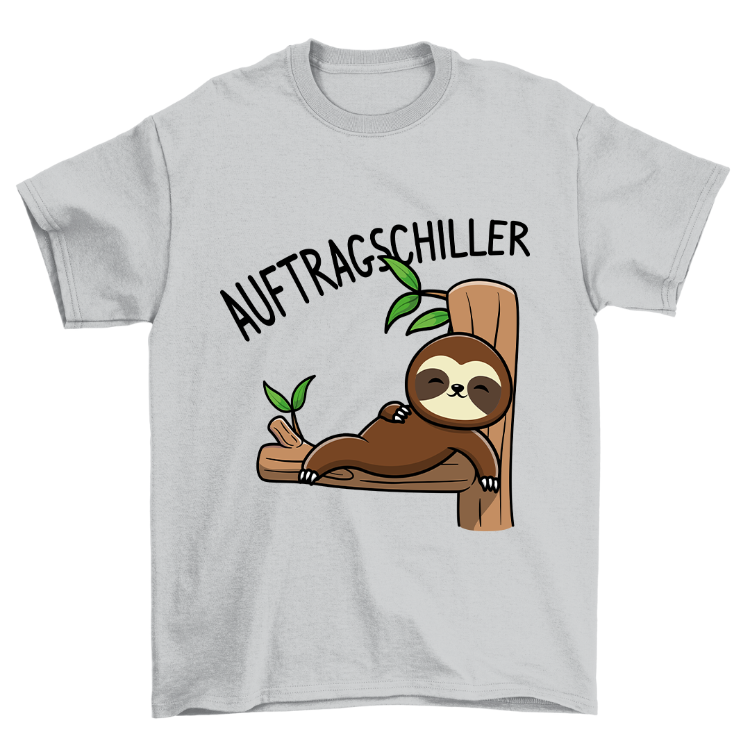 Auftragschiller Faultier - Shirt Unisex