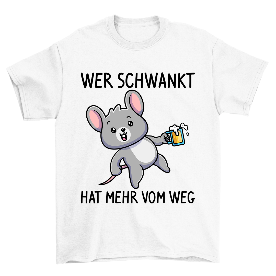 Schwankend Maus - Shirt Unisex